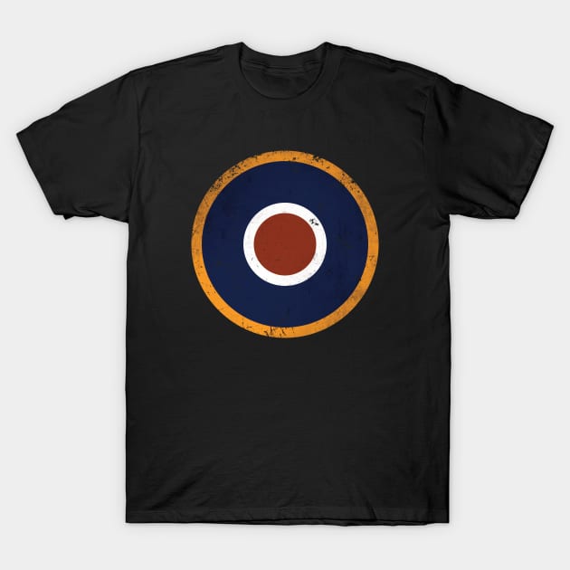 Royal Air Force roundel late war T-Shirt by Beltschazar